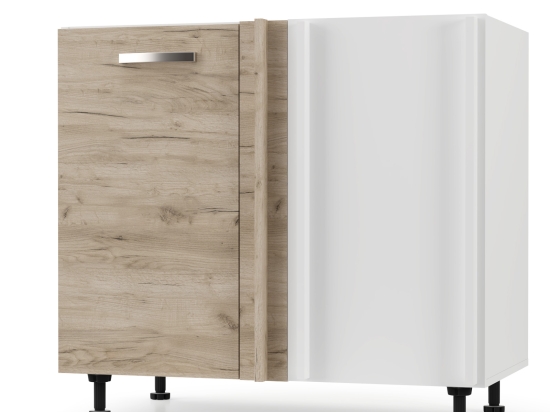 CHARLOTΤE ΚΑΤΩ ΝΤΟΥΛΑΠΙ ΓΩΝΙΑΣ 90X50X82CM ΜΕ ΜΕΤΑΛΛΙΚΑ ΧΕΡΟΥΛΙΑ ΔΡΥΣ