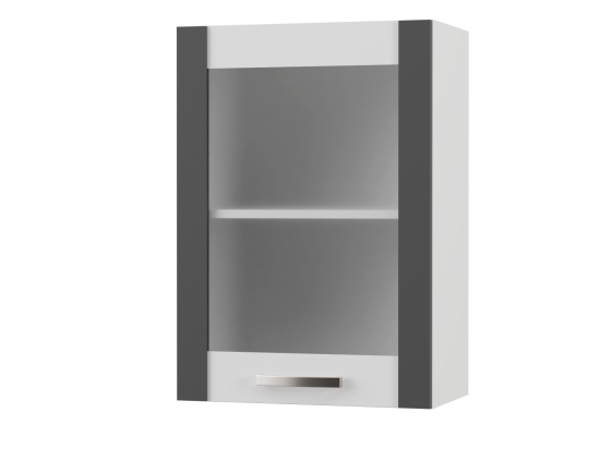 CHARLOTΤE ΠΑΝΩ ΝΤΟΥΛΑΠΙ ΜΕ ΤΖΑΜΙ ΑΡΙΣΤΕΡΟ 50X30.5X71.8 ΜΕ ΜΕΤΑΛΛΙΚΑ ΧΕΡΟΥΛΙΑ ΓΡΑΦΙΤΗΣ