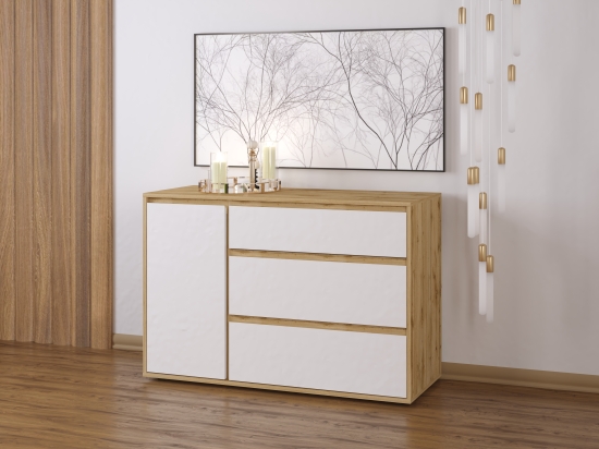 ΜΠΟΥΦΕΣ NITRO SOFT ΛΕΥΚΟ ΜΕ ΒΕΛΑΝΙΔΙΑ 120X40X80CM