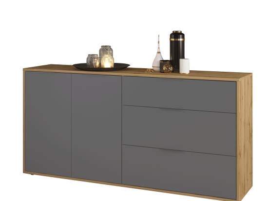 ΜΠΟΥΦΕΣ NITRO ΓΚΡΙ ΓΡΑΦΙΤΗ ΜΕ ΒΕΛΑΝΙΔΙΑ 160X40X80ΕΚ