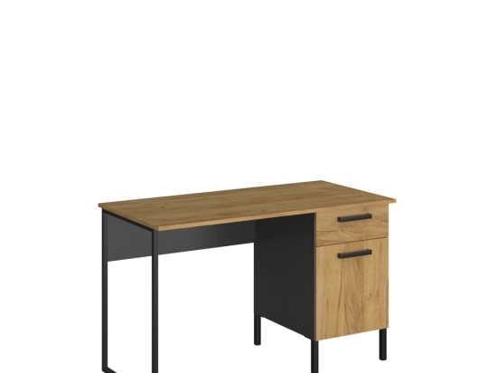 ΓΡΑΦΕΙΟ SANTES ΧΡΥΣΟ ΔΡΥΣ-ΓΡΑΦΙΤΗΣ 120X60X74ΕΚ