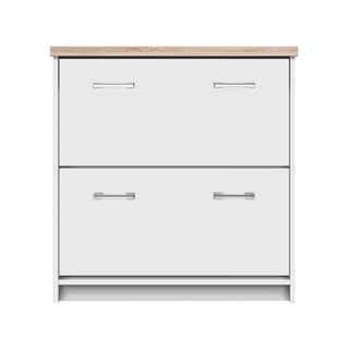 ΠΑΠΟΥΤΣΟΘΗΚΗ TOP MIX 80X27X85CM ΛΕΥΚΗ-ΣΟΝΟΜΑ