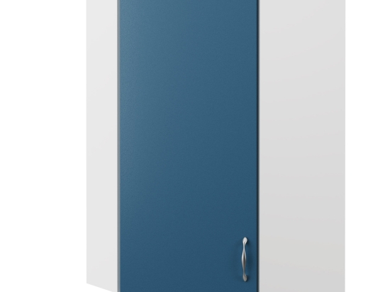 HORIZONT ΠΑΝΩ ΝΤΟΥΛΑΠΙ ΓΩΝΙΑΚΟ INDIGO-ΜΠΛΕ 60-60X30X92CM