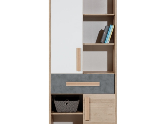 ΝΤΟΥΛΑΠΑ AYGO ΣΟΝΟΜΑ-ΛΕΥΚΟ 83.1X39.6X192CM