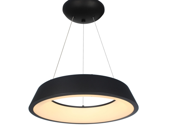 ΚΡΕΜΑΣΤΟ ΦΩΤΙΣΤΙΚΟ LED 48W 3000K ΜΑΥΡΟ Φ49X120CM