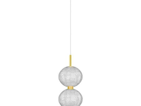 ΦΩΤΙΣΤΙΚΟ ΚΡΕΜΑΣΤΟ LED 30W 4000K ΧΡΥΣΟ 39X15X120CM