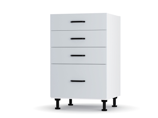 MODEST ΚΑΤΩ ΝΤΟΥΛΑΠΙ ΣΥΡΤΑΡΙΕΡΑ ΓΚΡΙ 50X48X82 ΕΚ