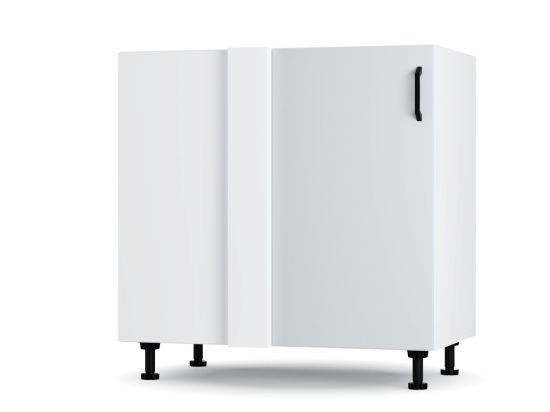 MODEST ΚΑΤΩ ΓΩΝΙΑΚΟ ΝΤΟΥΛΑΠΙ ΓΚΡΙ 80X48X82ΕΚ