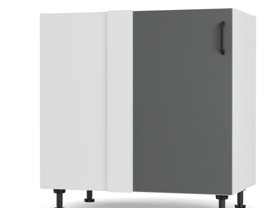MODEST ΚΑΤΩ ΓΩΝΙΑΚΟ ΝΤΟΥΛΑΠΙ ΑΝΘΡΑΚΙ 80X48X82ΕΚ