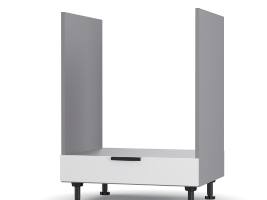 CRAFT ΚΑΤΩ ΝΤΟΥΛΑΠΙ ΦΟΥΡΝΟΥ ΛΕΥΚΟ 60X48X82CM
