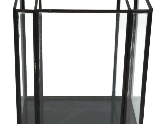ΚΗΡΟΠΗΓΙΟ ARTELIBRE ΜΑΥΡΟ ΜΕΤΑΛΛΟ 18X13X21CM