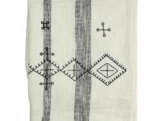 ΡΙΧΤΑΡΙ ARTELIBRE ΡΙΓΕ ΜΑΥΡΟ ΒΑΜΒΑΚΕΡΟ 130X170CM