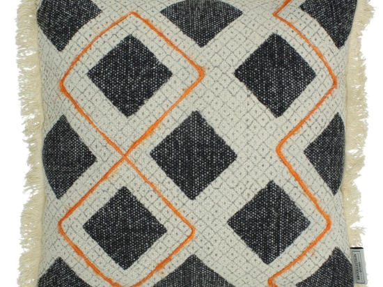 ΜΑΞΙΛΑΡΙ ARTELIBRE ΜΑΥΡΟ ΒΑΜΒΑΚΕΡΟ 45X45CM