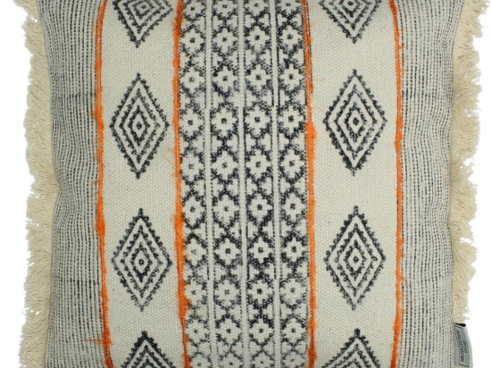 ΜΑΞΙΛΑΡΙ ARTELIBRE ΜΑΥΡΟ ΒΑΜΒΑΚΕΡΟ 45X45CM