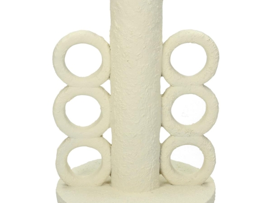 ΚΗΡΟΠΗΓΙΟ ARTELIBRE ΛΕΥΚΟ POLYRESIN 11X11X16CM