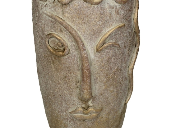 ΚΑΣΠΩ ARTELIBRE ΠΡΟΣΩΠΟ ΧΡΥΣΟ ΤΣΙΜΕΝΤΟ 15X14.5X22.5CM