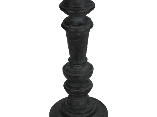 ΚΗΡΟΠΗΓΙΟ ARTELIBRE ΜΑΥΡΟ POLYRESIN 8.5X8.5X20CM