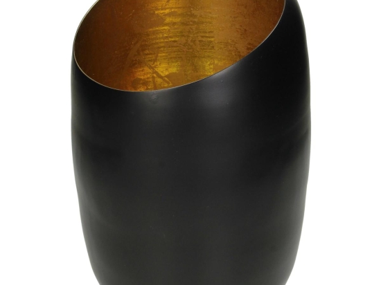 ΚΗΡΟΠΗΓΙΟ ARTELIBRE ΜΑΥΡΟ ΑΛΟΥΜΙΝΙΟ 17X17X27CM