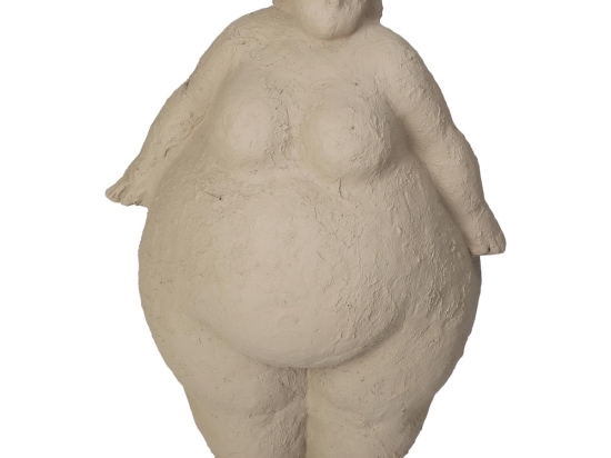 ΔΙΑΚΟΣΜΗΤΙΚΟ ARTELIBRE ΜΕΓΑΛΗ ΓΥΝΑΙΚΑ ΜΠΕΖ POLYRESIN 17X12X25.5CM