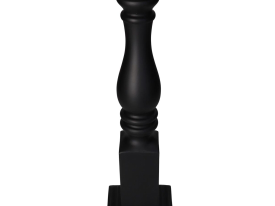 ΚΗΡΟΠΗΓΙΟ ARTELIBRE ΜΑΥΡΟ POLYRESIN 10.7X10.7X40.7CM