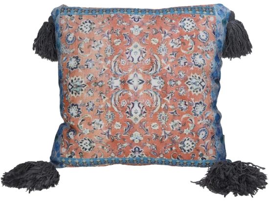 ΜΑΞΙΛΑΡΙ ARTELIBRE VINTAGE ΠΟΡΤΟΚΑΛΙ ΒΑΜΒΑΚΕΡΟ 45X45CM