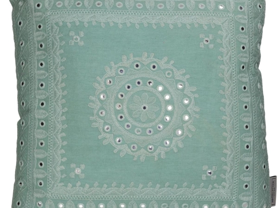 ΜΑΞΙΛΑΡΙ ARTELIBRE ΚΑΘΡΕΠΤΗΣ ΜΠΛΕ ΒΑΜΒΑΚΕΡΟ 45X45CM