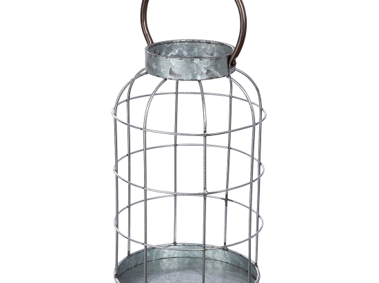 ΦΑΝΑΡΙ ARTELIBRE ΓΚΡΙ ΜΕΤΑΛΛΟ 42CM