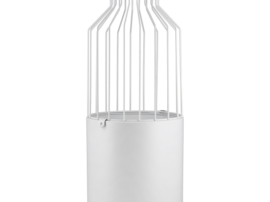 ΚΑΣΠΩ ARTELIBRE ΛΕΥΚΟ ΜΕΤΑΛΛΟ 46CM