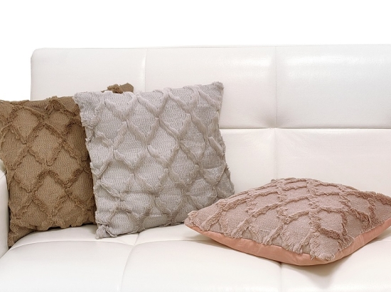 ΜΑΞΙΛΑΡΙ ΚΑΝΑΠΕ POLYESTER 45X45CM ΣΕ 3 ΧΡΩΜΑΤΑ