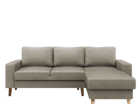 ΚΑΝΑΠΕΣ ΓΩΝΙΑΚΟΣ ARTELIBRE FIRENZE TAUPE 223X152X90CM