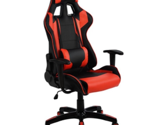 ΠΟΛΥΘΡΟΝΑ ΓΡΑΦΕΙΟΥ ARTELIBRE GAMING ΚΥΛΛΗΝΗ ΚΟΚΚΙΝΟ/ΜΑΥΡΟ PVC 66X67X127-135CM