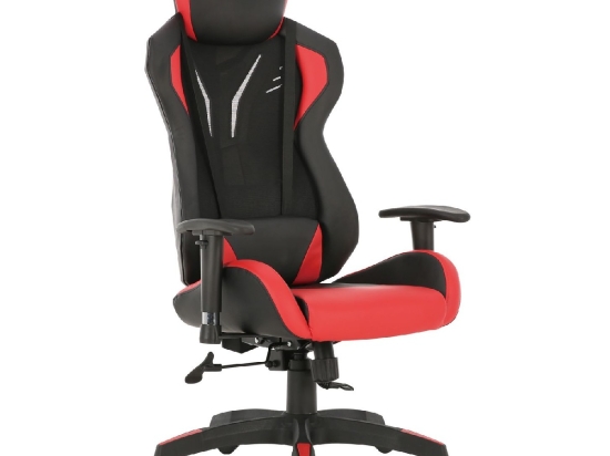ΚΑΡΕΚΛΑ ΓΡΑΦΕΙΟΥ ARTELIBRE GAMING ΑΝΔΡΟΜΑΧΗ ΚΟΚΚΙΝΟ PVC/PU 67X65X123-131CM