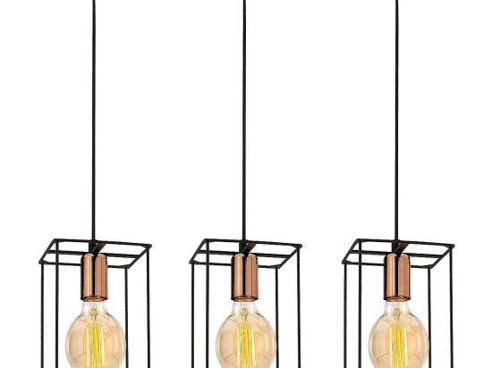 ΦΩΤΙΣΤΙΚΟ ΚΡΕΜΑΣΤΟ ARTELIBRE CIANA ΜΑΥΡΟ ΜΕΤΑΛΛΟ 60X15X80CM