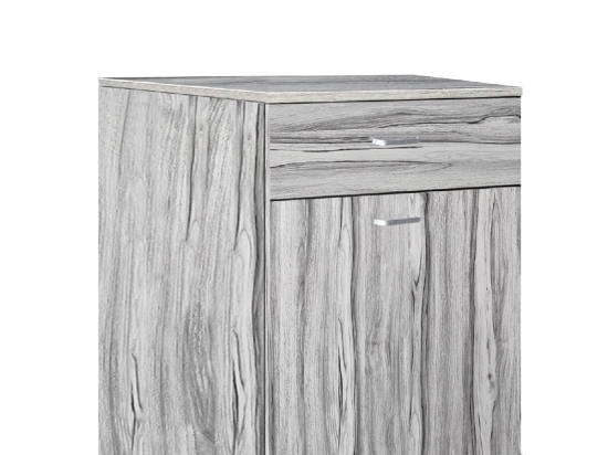 ΚΟΜΟΔΙΝΟ ARTELIBRE MILLE ΓΚΡΙ ΜΟΡΙΟΣΑΝΙΔΑ/ΜΕΛΑΜΙΝΗ 40X40X60CM