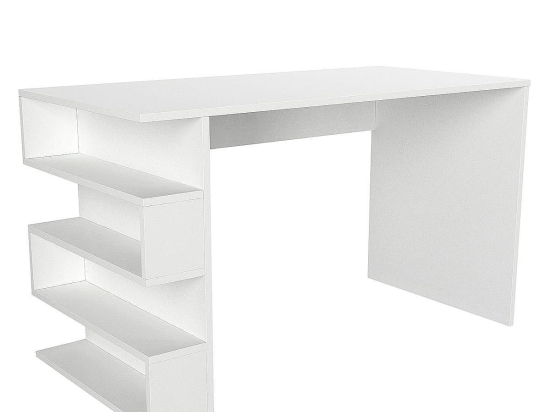 ΓΡΑΦΕΙΟ ARTELIBRE CLEORA ΛΕΥΚΟ ΜΟΡΙΟΣΑΝΙΔΑ/ΜΕΛΑΜΙΝΗ 120X60X74CM