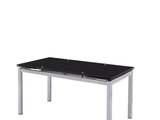 ΤΡΑΠΕΖΑΡΙΑ ΕΠΕΚΤΕΙΝΟΜΕΝΗ ARTELIBRE ABELIA MΑΥΡΗ 110(170)X70X76CM