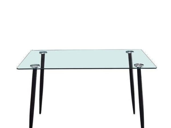 ΤΡΑΠΕΖΙ ARTELIBRE MONARCH ΔΙΑΦΑΝΟ 120X70X75CM