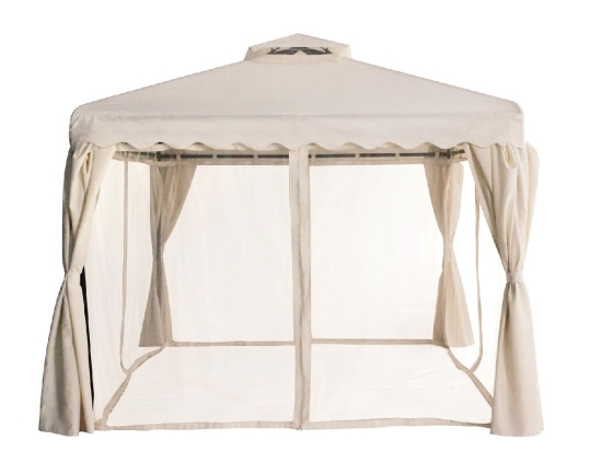 ΚΙΟΣΚΙ ARTELIBRE LETITSIA ΜΠΕΖ PA/POLYESTER 3X3X2.75M
