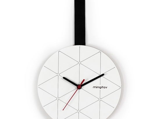 ΡΟΛΟΙ ΤΟΙΧΟΥ ARTELIBRE MINUET ΛΕΥΚΟ/ΜΑΥΡΟ ΞΥΛΟ/ΥΦΑΣΜΑ 23X23X2CM