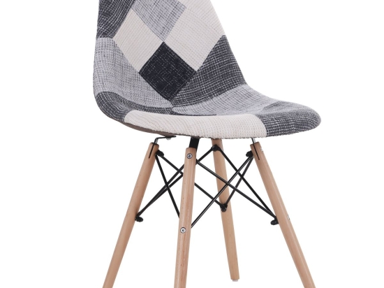 ΚΑΡΕΚΛΑ ARTELIBRE CORYLOUS PATCHWORK ΥΦΑΣΜΑ/ΞΥΛΟ 51X46X82CM