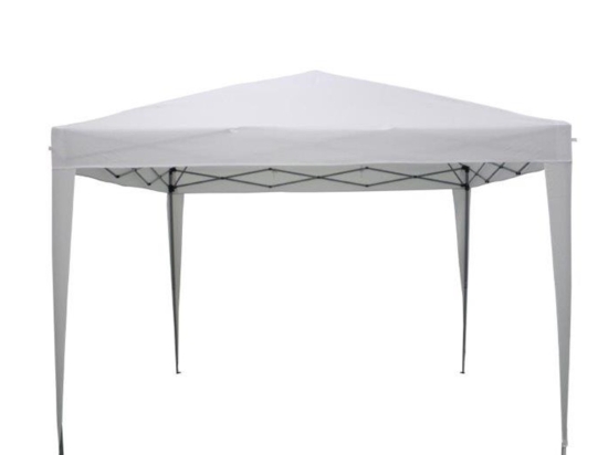 ΚΙΟΣΚΙ ARTELIBRE OAHU ΜΠΕΖ POLYESTER/ΜΕΤΑΛΛΟ 3X3M