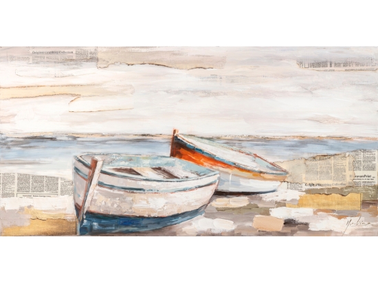  ΠΙΝΑΚΑΣ "ΒΑΡΚΕΣ" ΚΑΜΒΑΣ 120X60CM