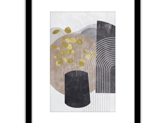 ΠΙΝΑΚΑΣ ΣΕ ΚΟΡΝΙΖΑ ARTELIBRE ΠΛΑΣΤΙΚΟ 'ABSTRACT' 35X45X1.8CM