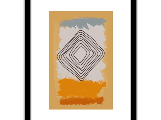 ΠΙΝΑΚΑΣ ΣΕ ΚΟΡΝΙΖΑ ARTELIBRE ΠΛΑΣΤΙΚΟ 'ABSTRACT' 35X45X1.8CM