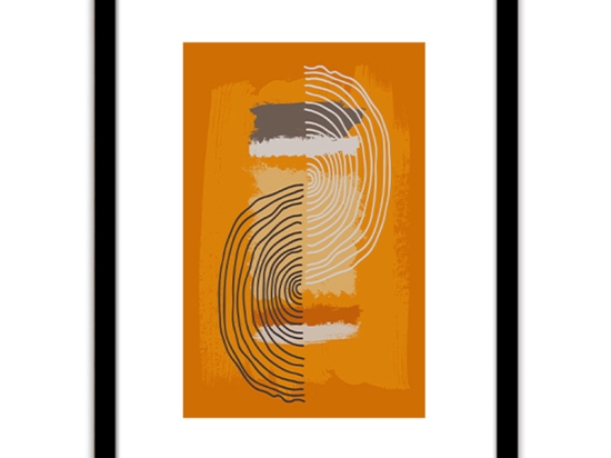 ΠΙΝΑΚΑΣ ΣΕ ΚΟΡΝΙΖΑ ARTELIBRE ΠΛΑΣΤΙΚΟ 'ABSTRACT' 35X45X1.8CM