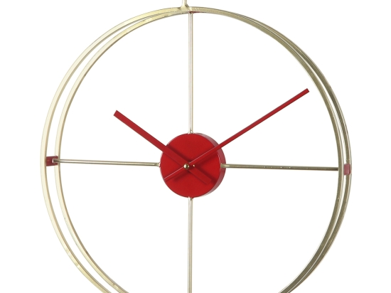 ΡΟΛΟΙ ΤΟΙΧΟΥ ARTELIBRE ΧΡΥΣΟ/ΚΟΚΚΙΝΟ ΜΕΤΑΛΛΟ 45.5X53X5.5CM