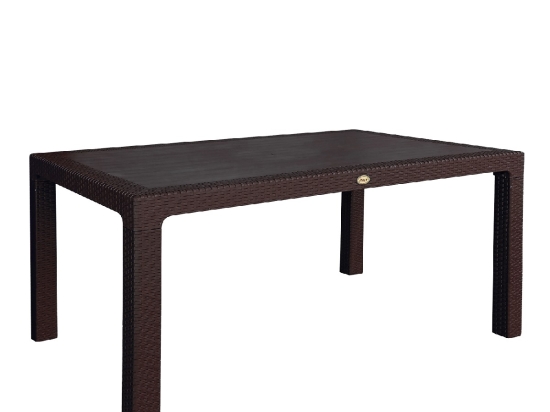 ΤΡΑΠΕΖΙ ΚΗΠΟΥ ARTELIBRE ECO ΚΑΦΕ ΑΝΑΚΥΚΛΩΜΕΝΟ PP 150X90X74CM