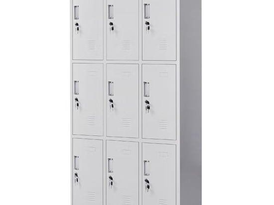 ΦΟΡΙΑΜΟΣ ARTELIBRE 9 ΘΕΣΕΩΝ EARNUR ΑΝΟΙΧΤΟ ΓΚΡΙ ΜΕΤΑΛΛΟ 90X45X185CM