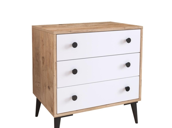 ΣΥΡΤΑΡΙΕΡΑ ARTELIBRE AMARI ΔΡΥΣ/ΛΕΥΚΟ ΜΟΡΙΟΣΑΝΙΔΑ 72X43X79CM