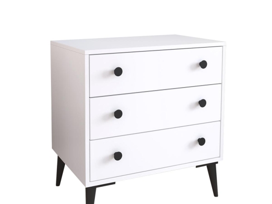 ΣΥΡΤΑΡΙΕΡΑ ARTELIBRE AMARI ΛΕΥΚΟ ΜΟΡΙΟΣΑΝΙΔΑ 72X43X79CM
